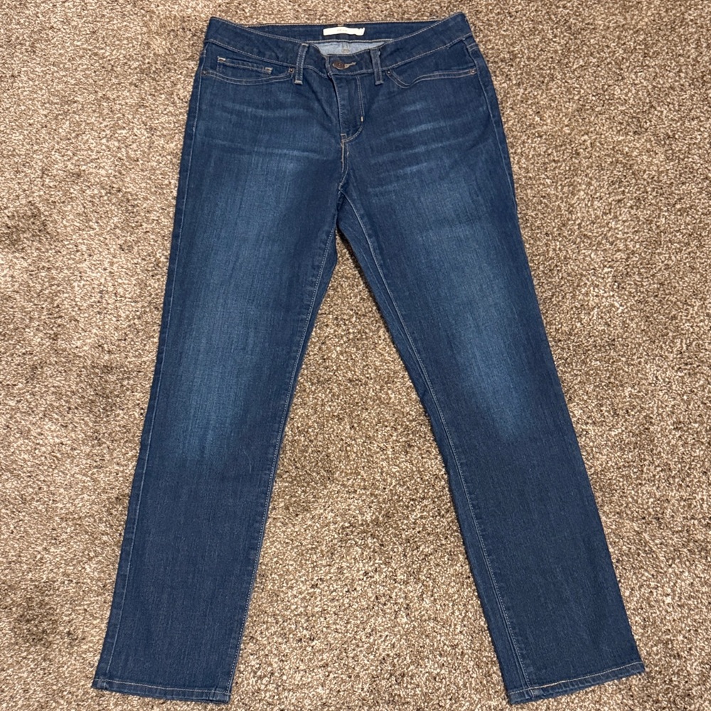 Levi's 712 Slim Women's Dark Blue Jeans